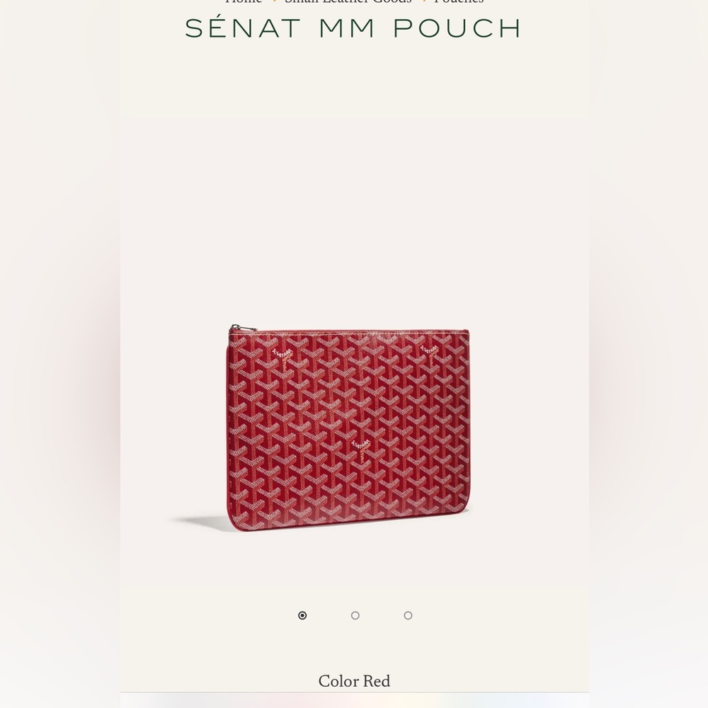 Goyard MM Senat Pouch